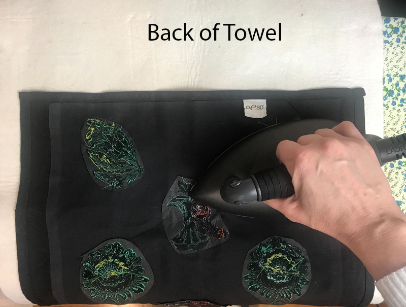 Quick Plastic Grocery Bag Holder machine embroidery project